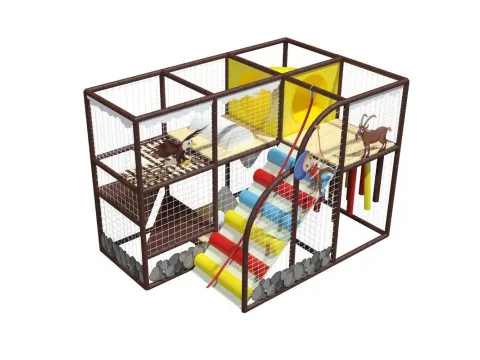 Игровой лабиринт «Альпинист» 3,6х2,6х2,4м.