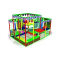 Игровой лабиринт «Автомобили» с батутом