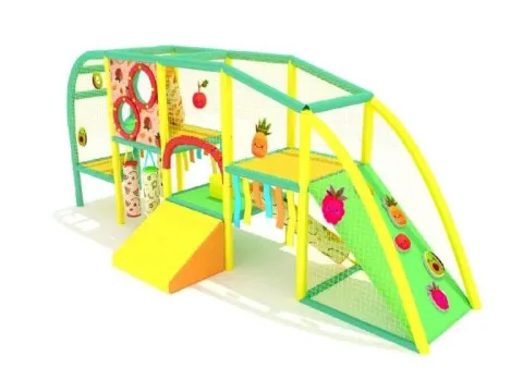 Игровой лабиринт «Фруктовый» 4,3х0,8х1,7м.