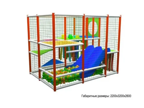 Игровой лабиринт «Светофор» 3.2х2.2х2.6 м.