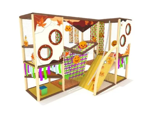 Игровой лабиринт «Тыква» 3,2х1,6х2,2м.