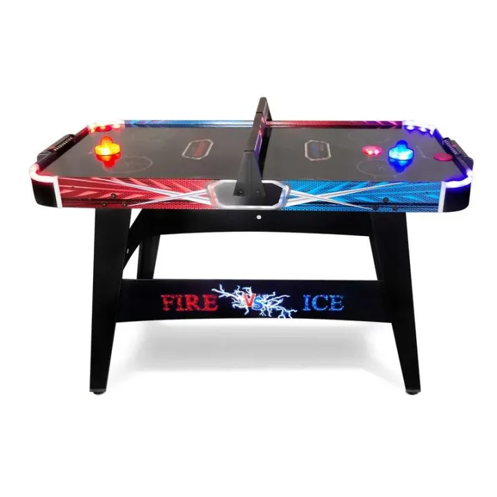 Игровой стол — аэрохоккей «Fire & Ice» 4ф