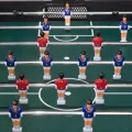 Игровой стол — футбол «Flex» (122×61×78.7 см, синий)