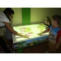 Интерактивная песочница Sandbox два в одном умный стол (с креплением)