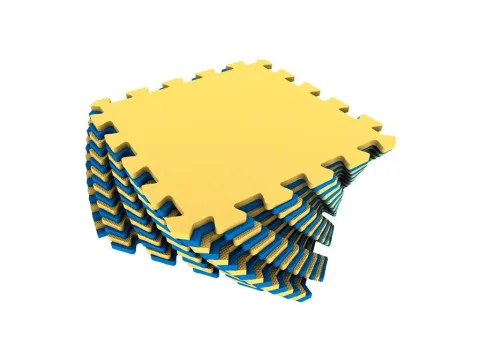 Мягкий пол для детской игровой комнаты 25x25 см, 16 эл.