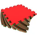 Мягкий пол для детской игровой комнаты 25x25 см, 16 эл.