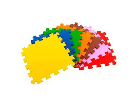 Мягкий пол для детской комнаты 33x33 см., 9 эл.