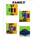 Разноцветный детский игровой заборчик FAMILY