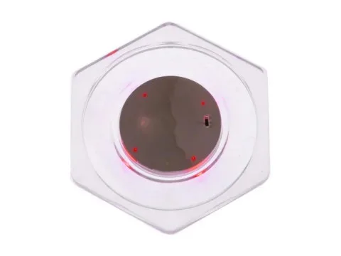 Шайба для аэрохоккея с подсветкой LED, шестигранная, D74 mm