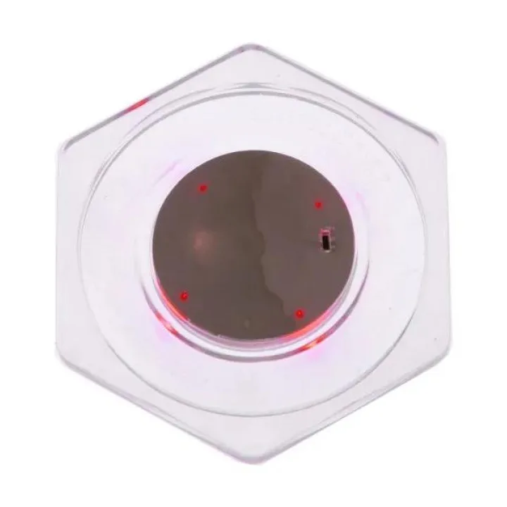 Шайба для аэрохоккея с подсветкой LED, шестигранная, D74 mm
