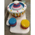 Стол песочница «Тортик» из стеклопластика