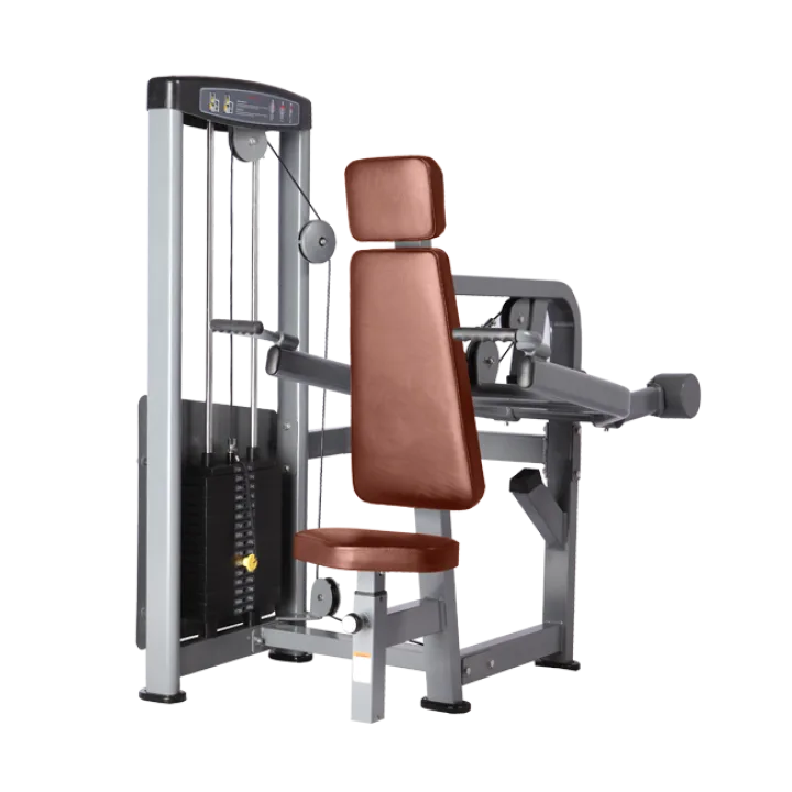 BRONZE GYM D-007 Трицепс-машина (КОРИЧНЕВЫЙ)
