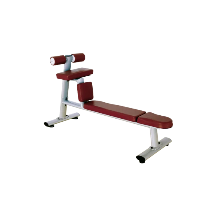 BRONZE GYM H-035 Скамья для скручиваний горизонтальная (КОРИЧНЕВЫЙ)