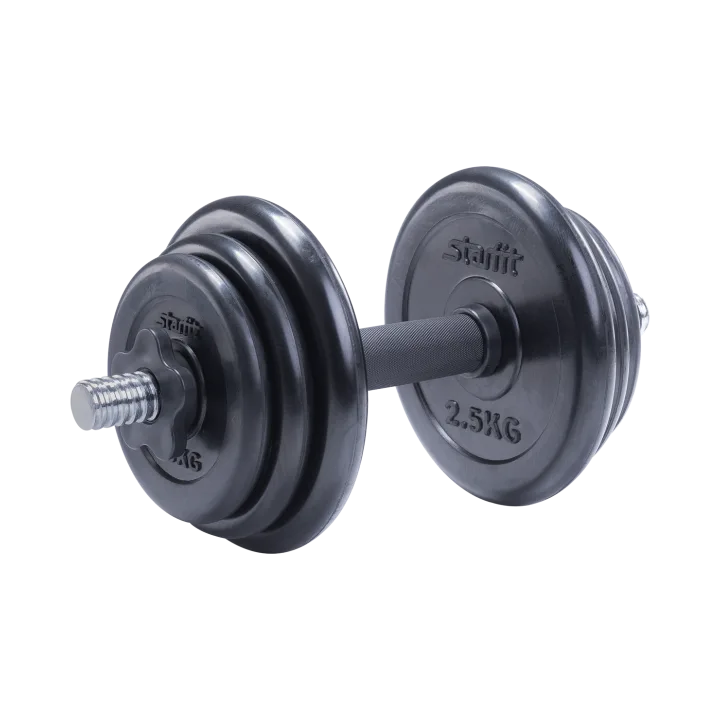 Гантель разборная обрезиненная DB-702 10 кг