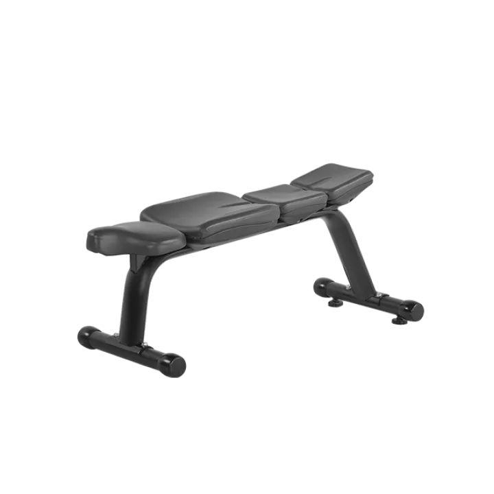 BRONZE GYM H-036A Скамья горизонтальная (ЧЁРНЫЙ)