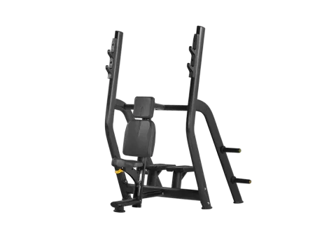 BRONZE GYM H-025B Скамья для жима вертикальная (ЧЁРНЫЙ)
