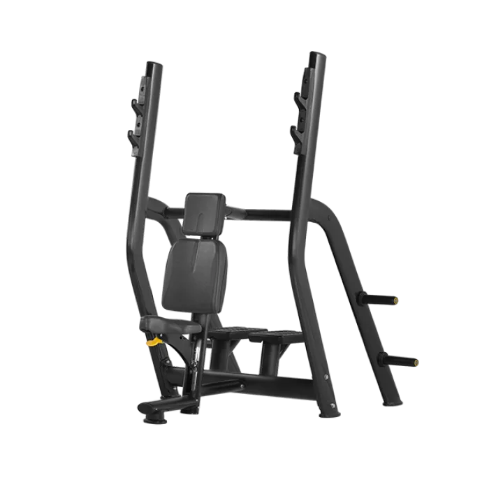 BRONZE GYM H-025B Скамья для жима вертикальная (ЧЁРНЫЙ)