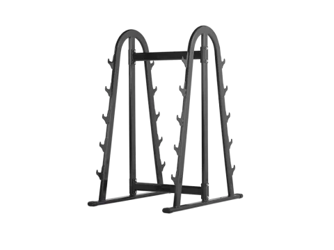BRONZE GYM H-039 Подставка для грифов (ЧЁРНЫЙ)