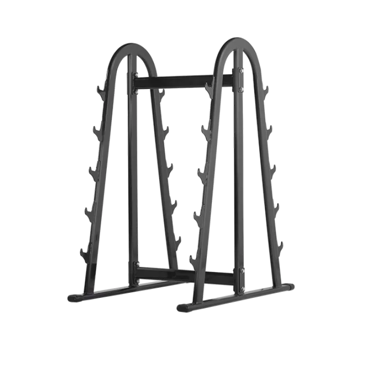 BRONZE GYM H-039 Подставка для грифов (ЧЁРНЫЙ)