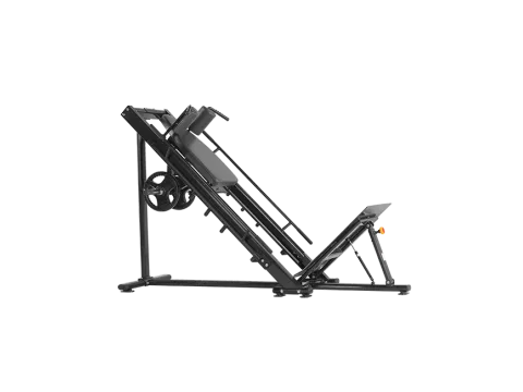 BRONZE GYM H-022A Гакк-машина (ЧЁРНЫЙ)