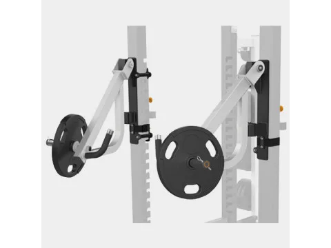 MATRIX MAGNUM OPT17R Рычаги для жима для силовой рамы MEGA Power Rack (СЕРЕБРИСТЫЙ)