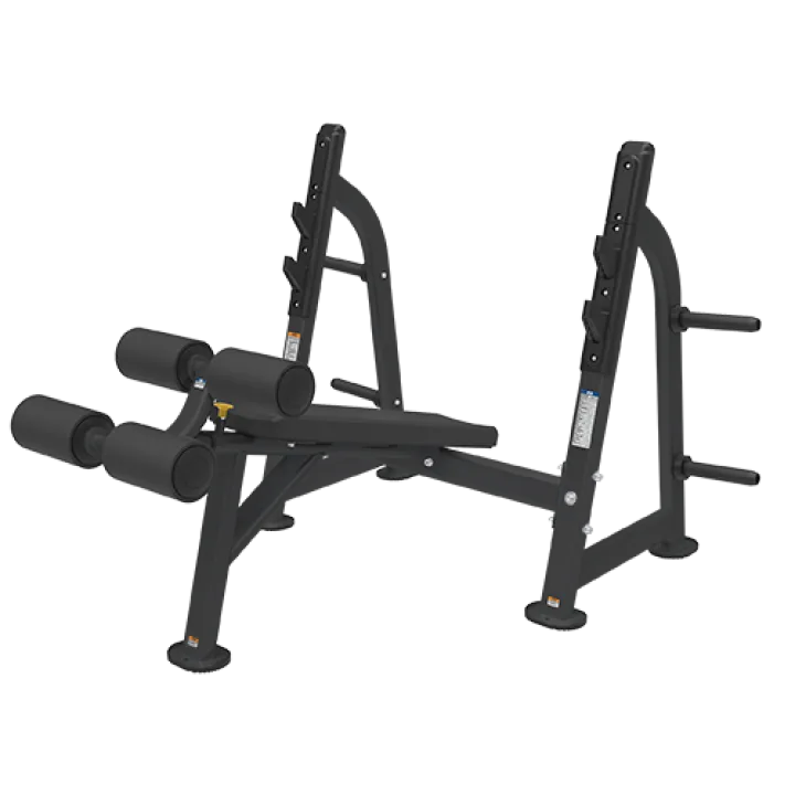 BRONZE GYM BR-1013 Скамья для жима с отрицательным наклоном