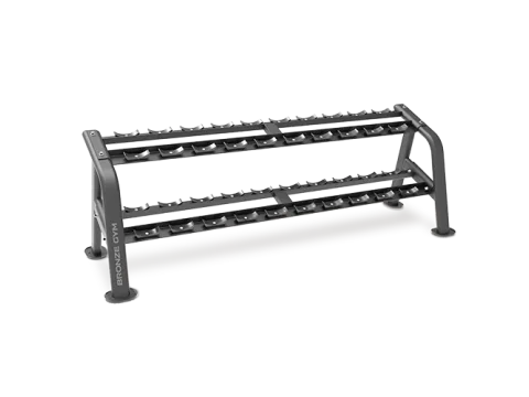 BRONZE GYM BR-1025 Стойка для гантелей (10 пар)