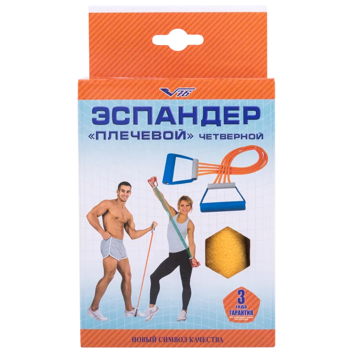Эспандер плечевой резиновый, 4 струны