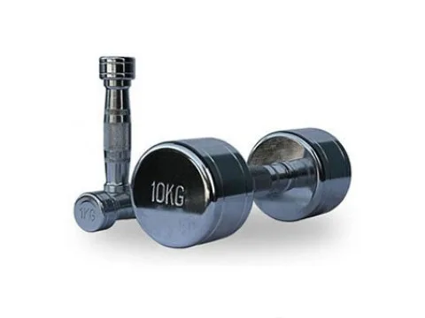 Хром гантели 1-10 кг. (110 кг) GLT FITNESS