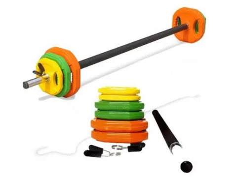 Бодипамп (штанга для аэробики) комплект 20 кг GLT FITNESS