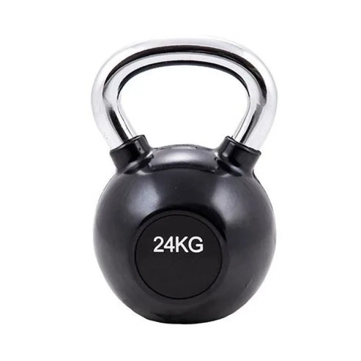 Гиря металл ручка хром 24кг. GLT FITNESS