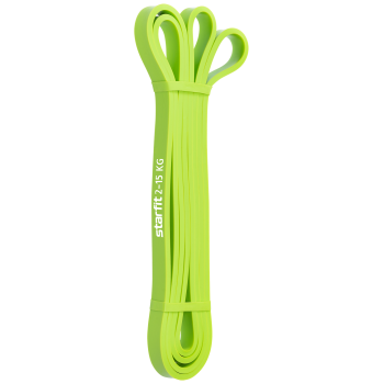 Эспандер многофункциональный ES-802 ленточный, 2-15 кг, 208х1,3 см, зеленый