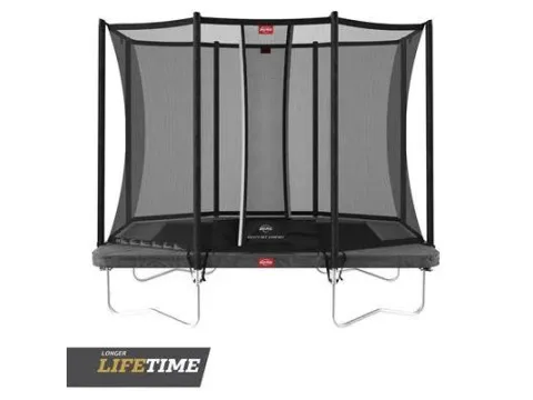 Батут BERG Ultim Favorit Regular 280 Grey + Safety Net Comfort