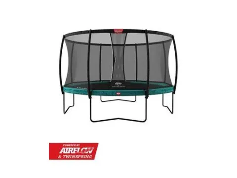 Батут с сетью BERG Elite Regular 330 Green + Safety Net Deluxe