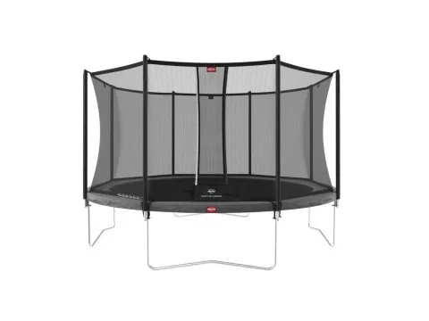 Батут BERG Favorit Grey 430 + защитная сетка Safety Net Comfort