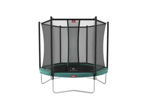 Батут с защитной сетью BERG Favorit Regular 330 Green + Safety Net Comfort