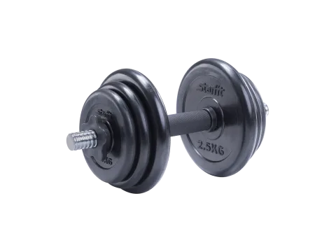 Гантель разборная обрезиненная DB-702 10 кг