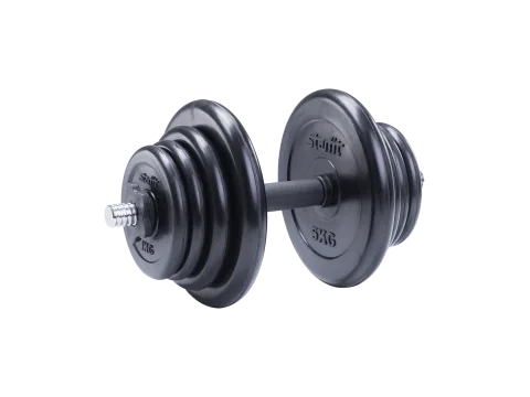 Гантель разборная обрезиненная DB-702 20 кг