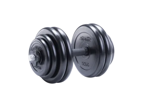 Гантель разборная обрезиненная DB-702 29,5 кг