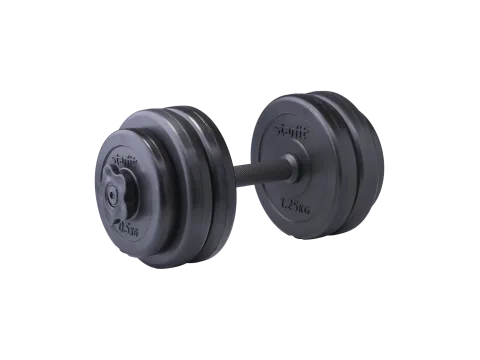 Гантель разборная пластиковая DB-701 6,5 кг