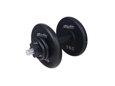 Гантель разборная чугунная DB-703, 14 кг