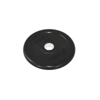 Диск обрезиненный BB-202, d=26 мм, черный, 1,25 кг