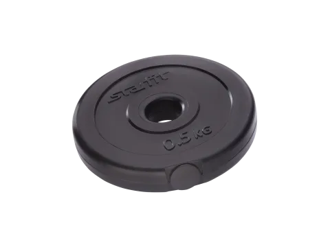 Диск пластиковый BB-203, d=26 мм, черный, 0,5 кг