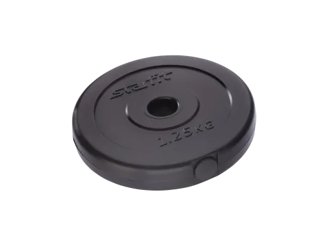 Диск пластиковый BB-203, d=26 мм, черный, 1,25 кг