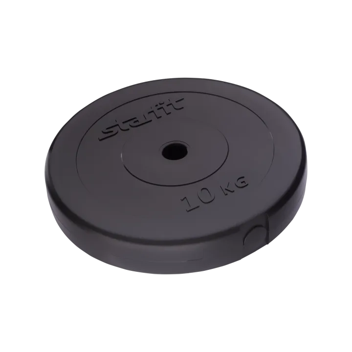 Диск пластиковый BB-203, d=26 мм, черный, 10 кг