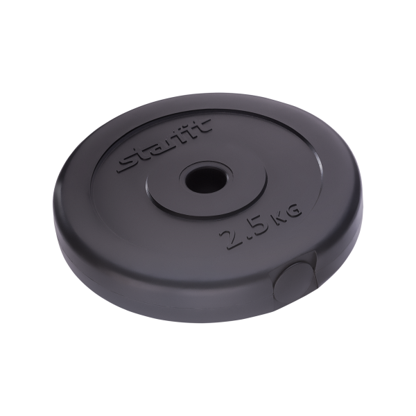 Диск пластиковый BB-203, d=26 мм, черный, 2,5 кг